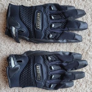 Icon Women's Motorcycle Gloves Small S